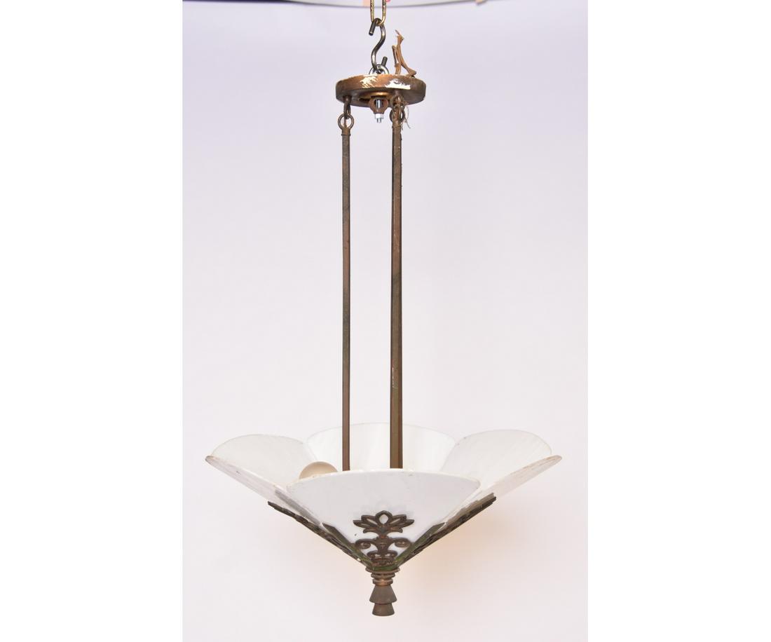 Continental Art Deco Chandelier (1 of 2)