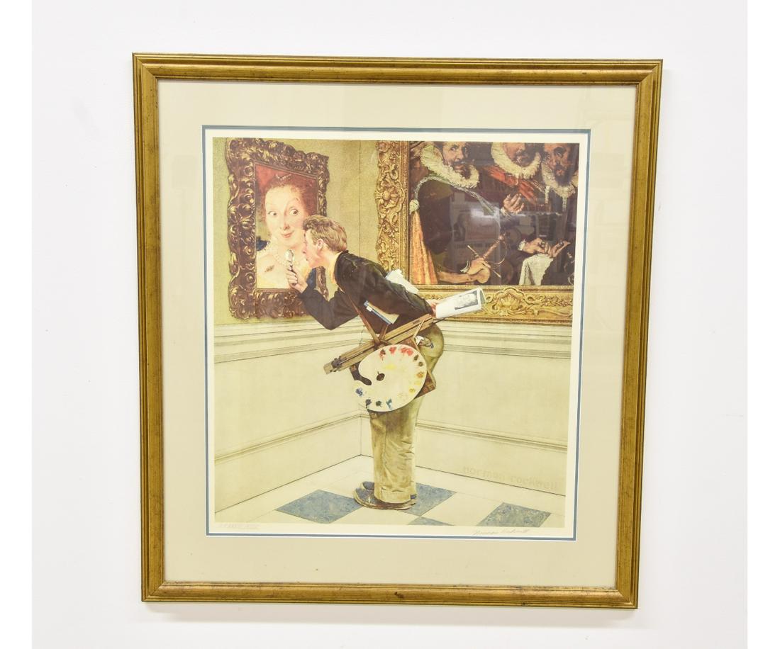 Norman Rockwell Print (1 of 5)