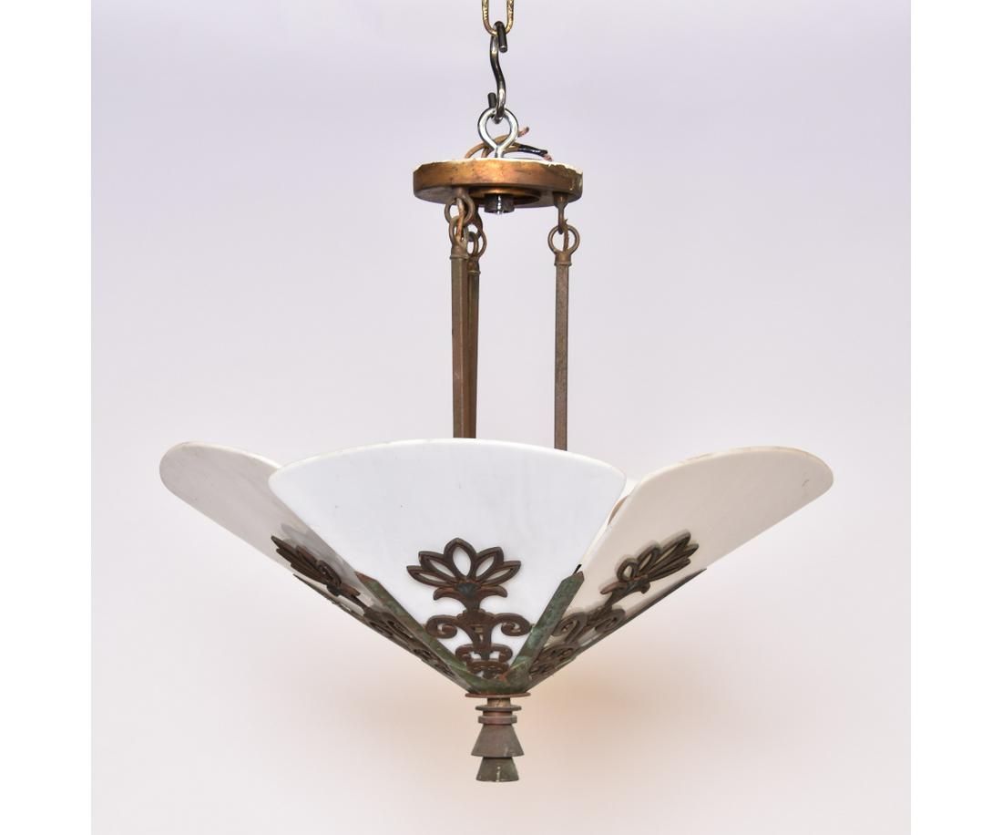 Continental Art Deco Chandelier (1 of 2)