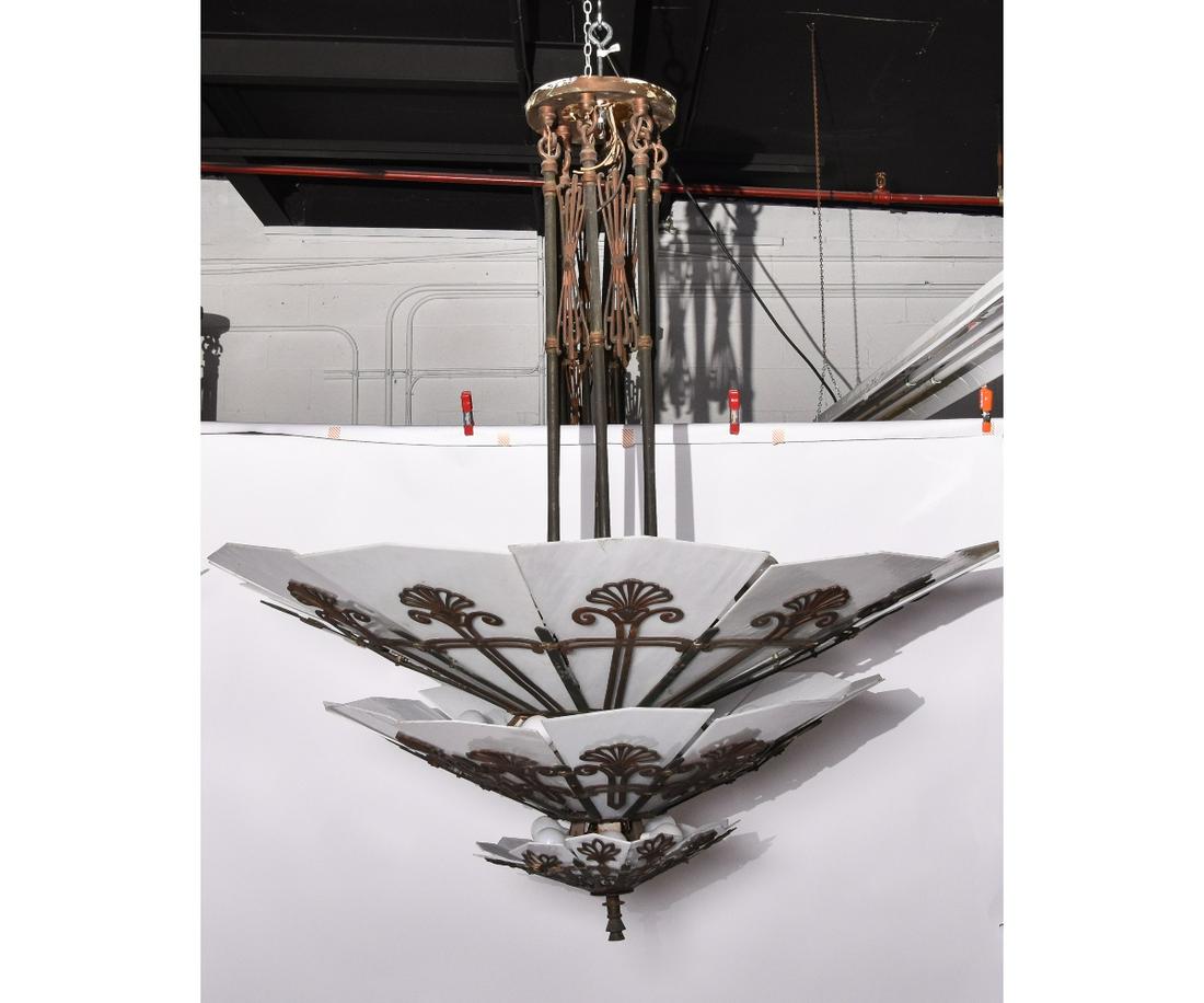 Continental Art Deco Chandelier (1 of 5)