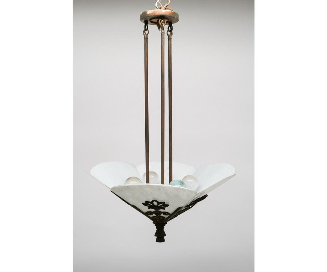 Continental Art Deco Chandelier (1 of 2)