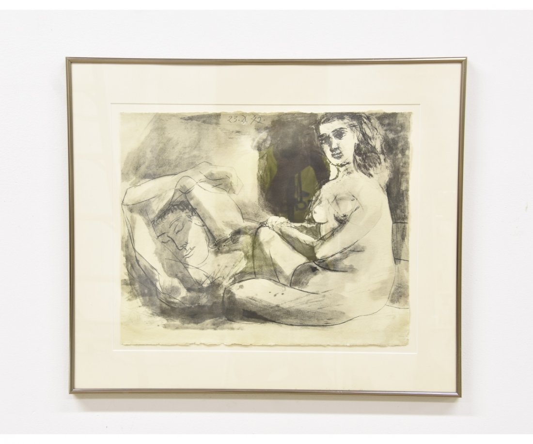 Picasso “Deaux Femmes Nues" Lithograph (1 of 6)