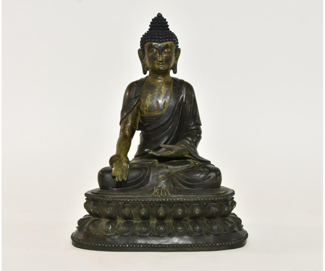 CHINESE BRONZE BUDDHA (1 of 6)