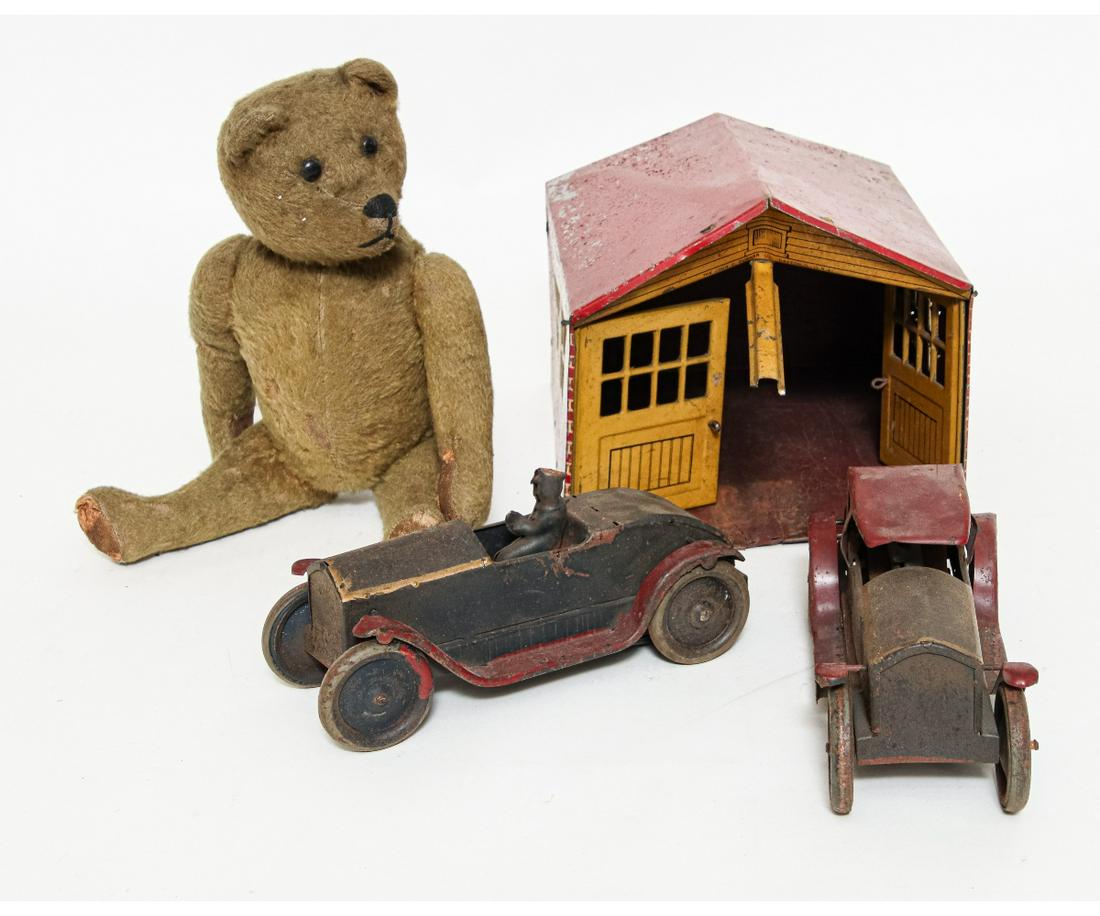 TWO EARLY METAL FRICTON TOYS (1 of 4)