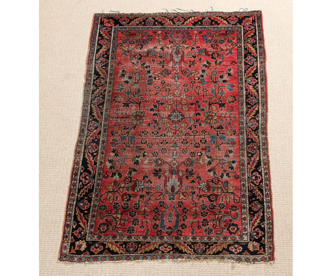 ANTIQUE SAROUK HALL CARPET (1 of 6)