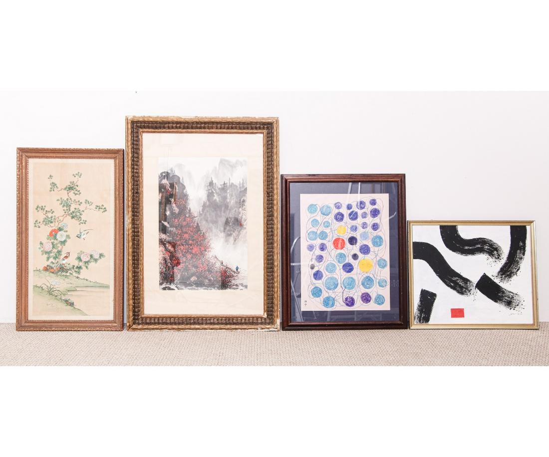 FOUR CHINESE DRAWINGS (1 of 7)