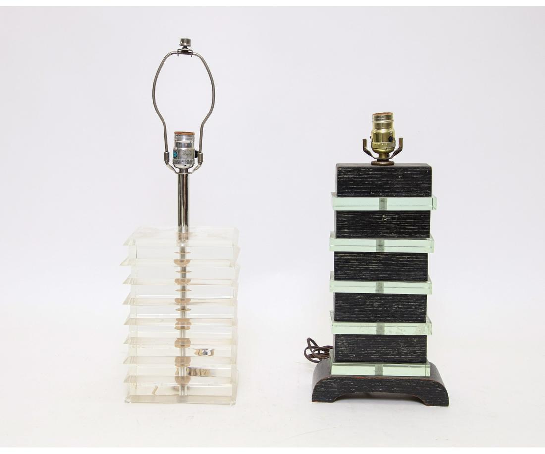 TWO MID-CENTURY MODERN LAMPS (1 of 6)