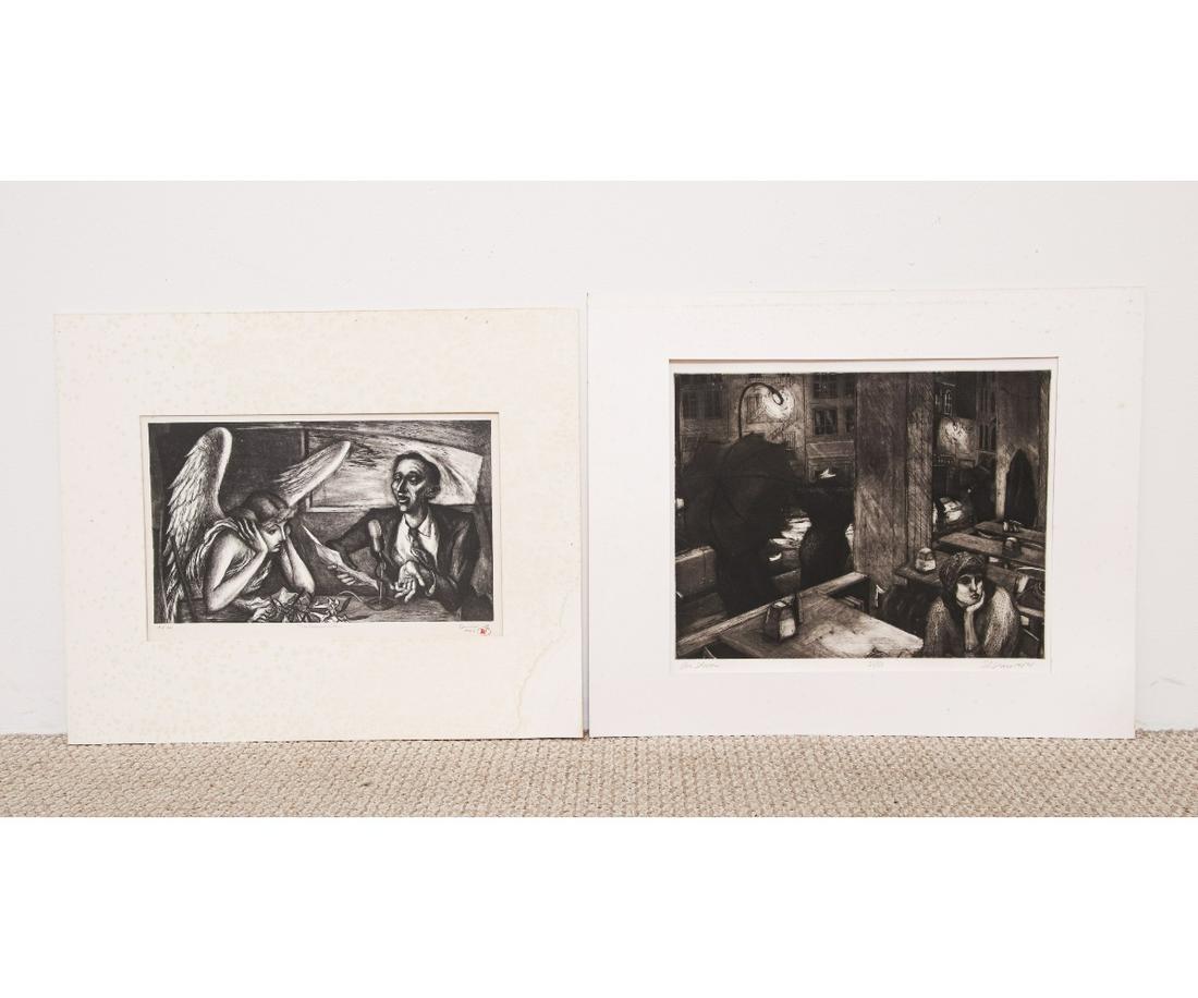 BENTON SPRUANCE SIGNED PRINT etc. (1 of 8)