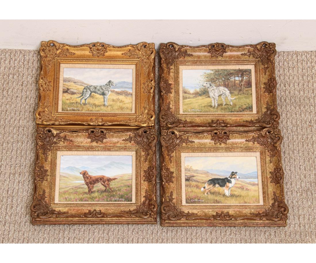 S. WILLIAMS OIL ON MASONITE (1 of 4)