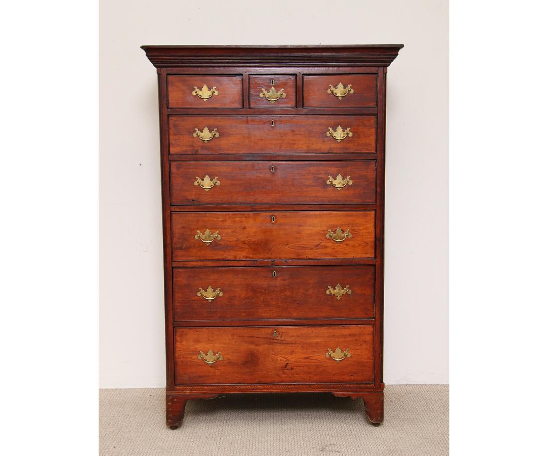 PENNSYLVANIA HEPPLEWHITE TALL CHEST (1 of 5)