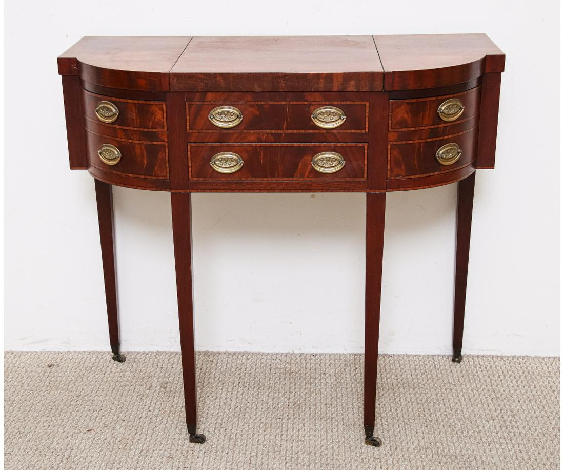 HEPPLEWHITE STYLE INLAID DRESSING TABLE (1 of 8)