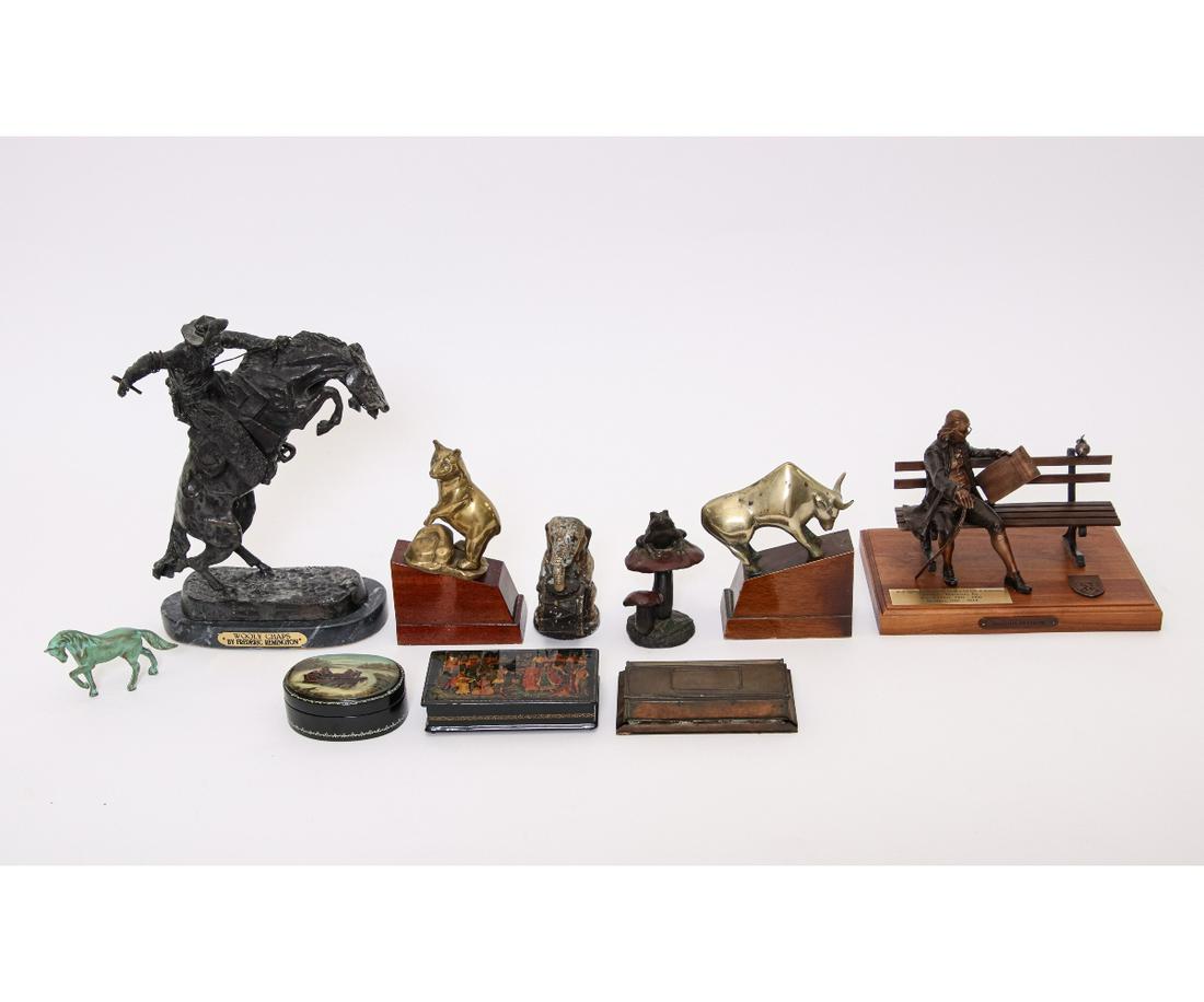 FREDERIC REMINGTON REPRODUCTION "WOOLY CHAPS" etc. (1 of 2)