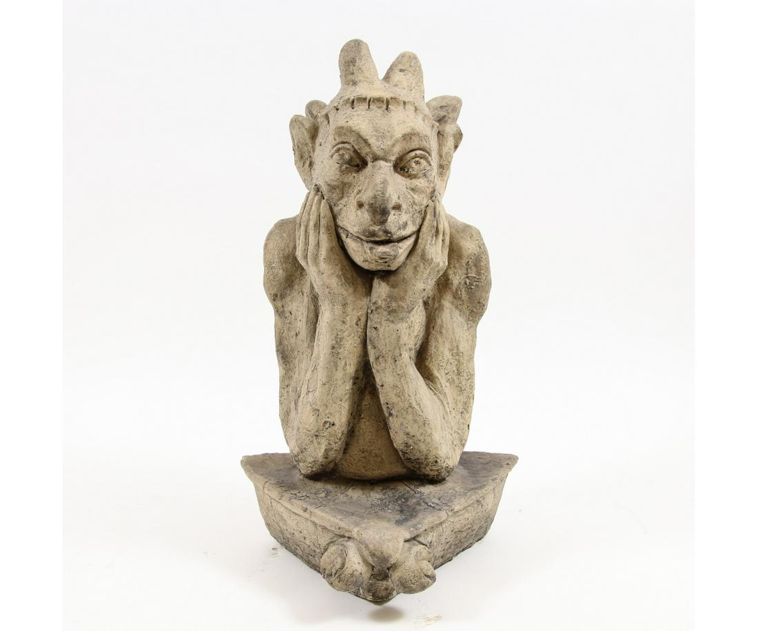 CAST STONE GARGOYLE (1 of 5)