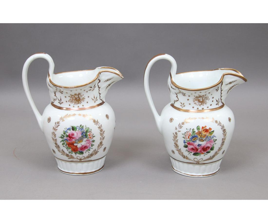 PAIR OF PHILADELPHIA TUCKER PITCHERS (1 of 8)