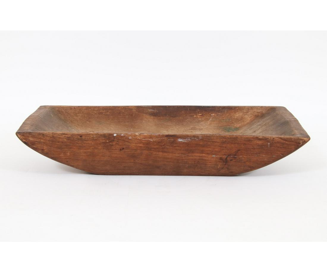 LARGE WOODEN TRENCHER (1 of 6)