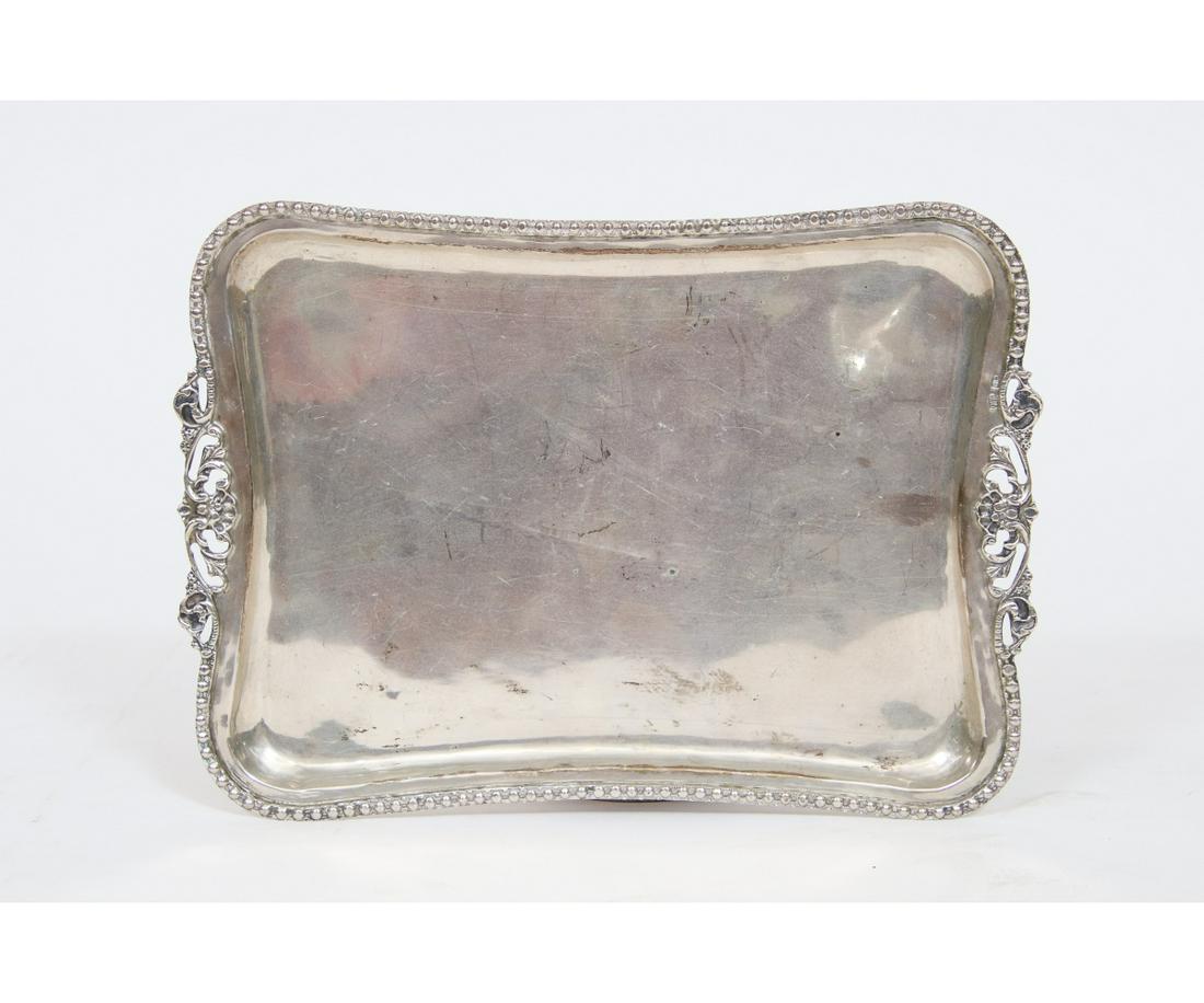 TURKISH SILVER TRAY (1 of 4)