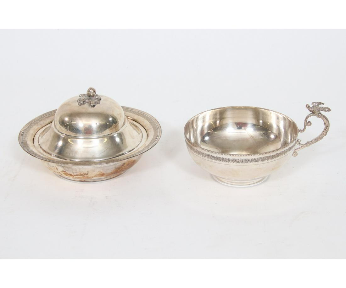 TURKISH SILVER BOWL etc. (1 of 7)