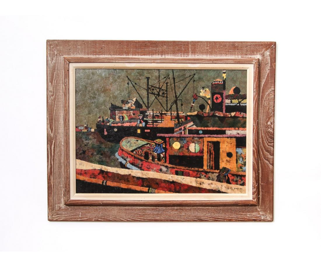 SIDNEY GROSS OIL ON CANVAS (1 of 3)