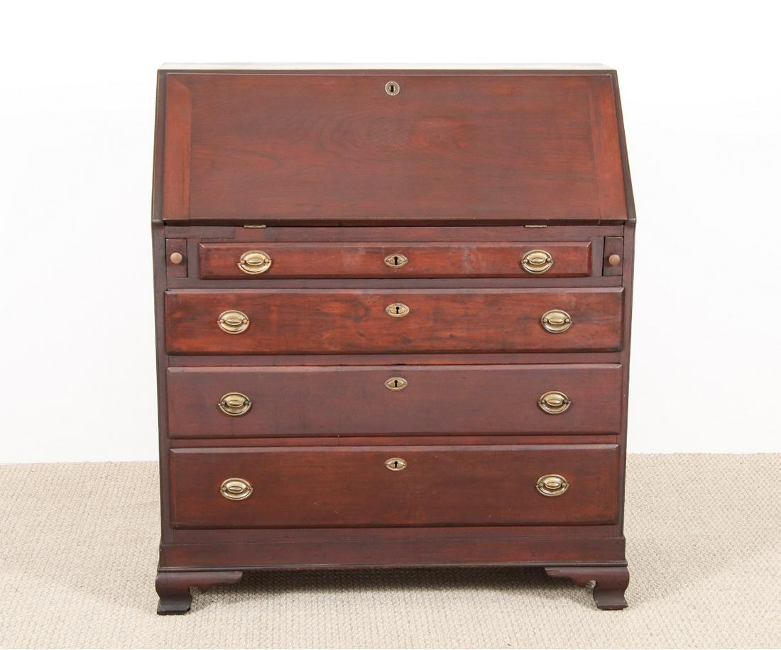 PENNSYLVANIA CHIPPENDALE SLANT LID DESK (1 of 9)