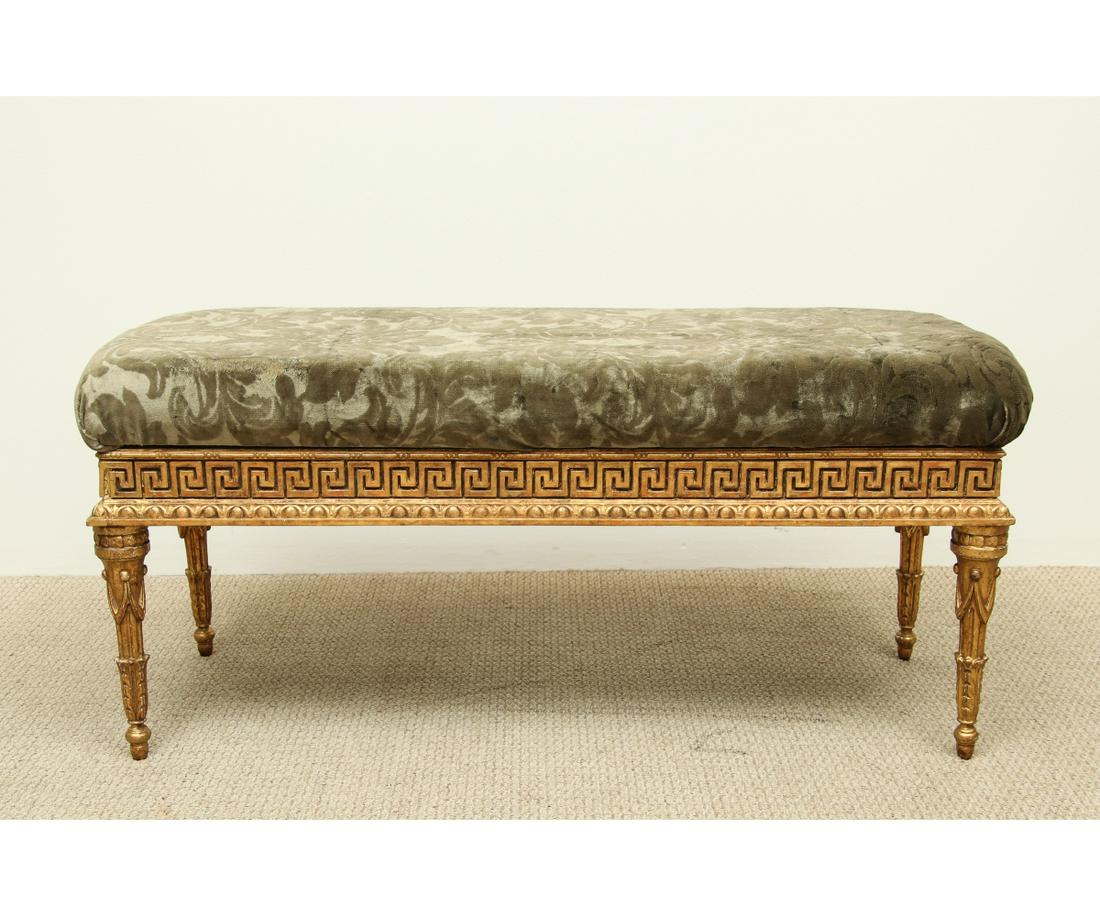 FRENCH LOUIS XVI BENCH (1 of 6)