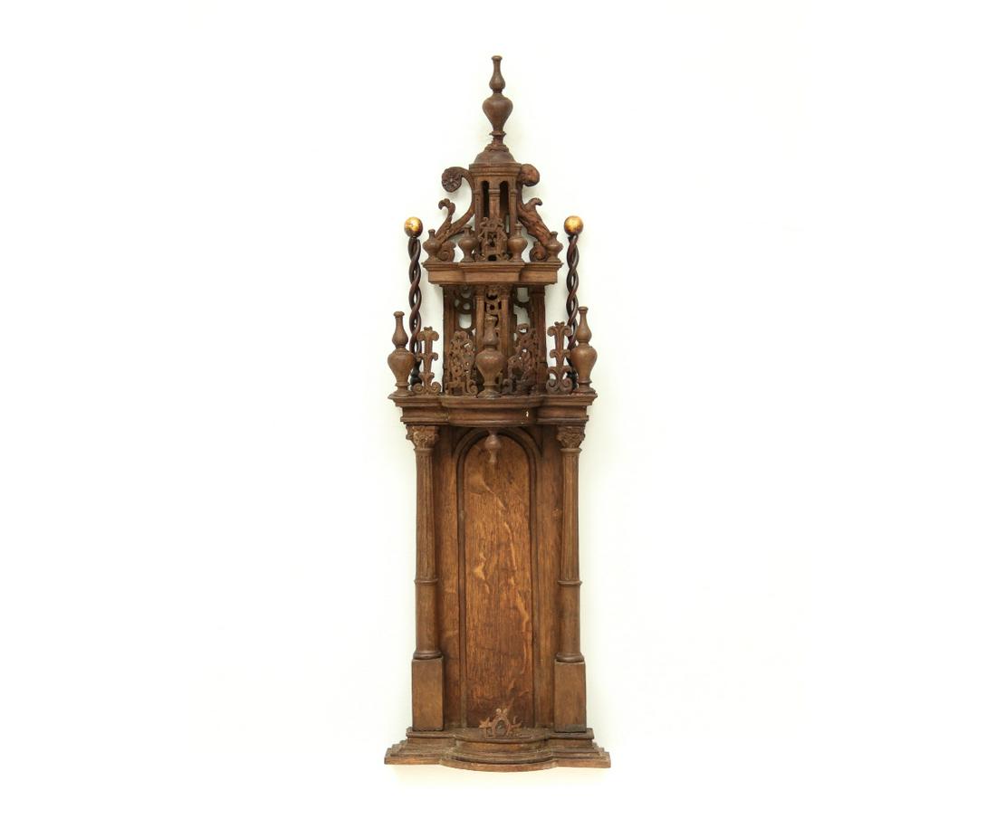 ITALIAN GOTHIC STYLE WALL ALTAR (1 of 2)