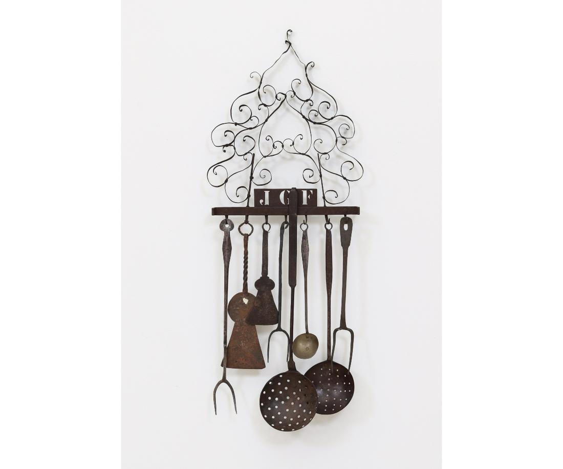 WROUGHT IRON COOKING UTENSILS (1 of 1)