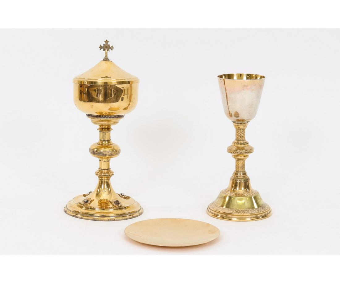 THREE-PIECE COMMUNION SET (1 of 8)