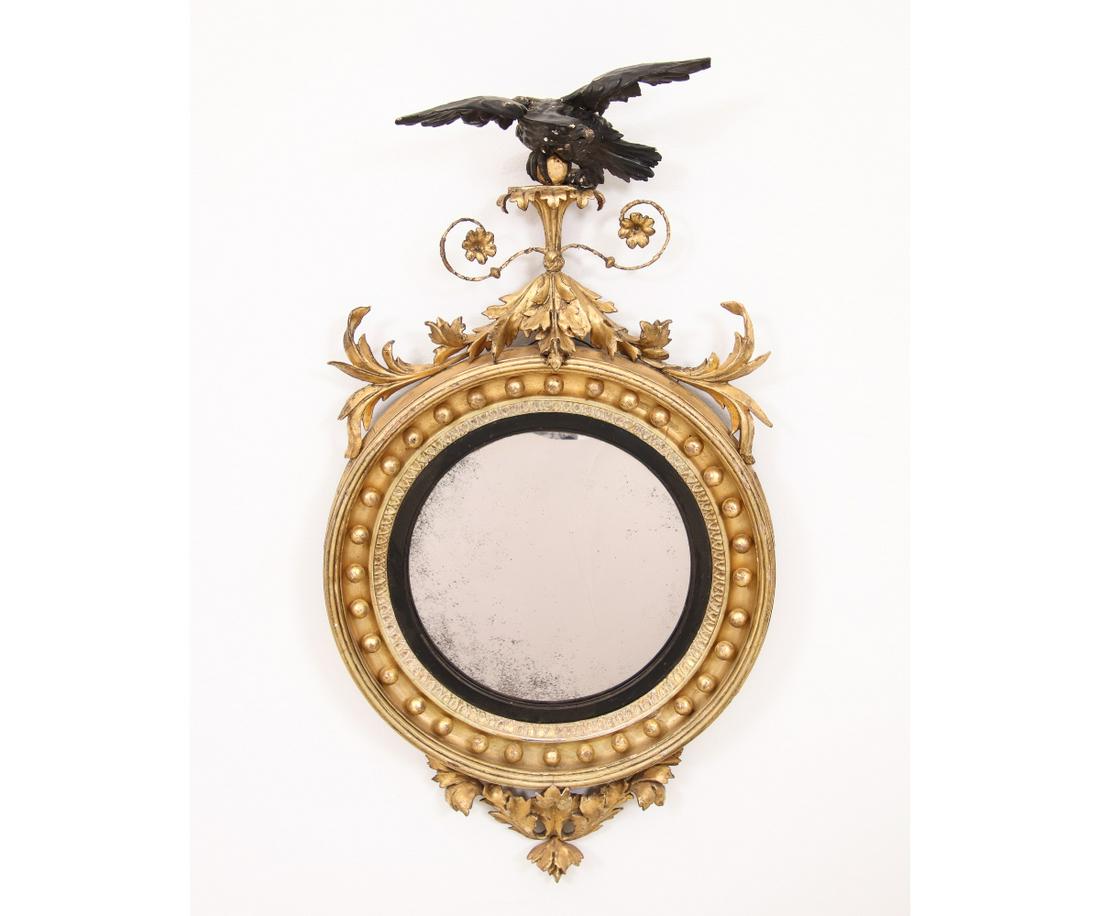 GILTWOOD GIRANDOLE MIRROR (1 of 6)