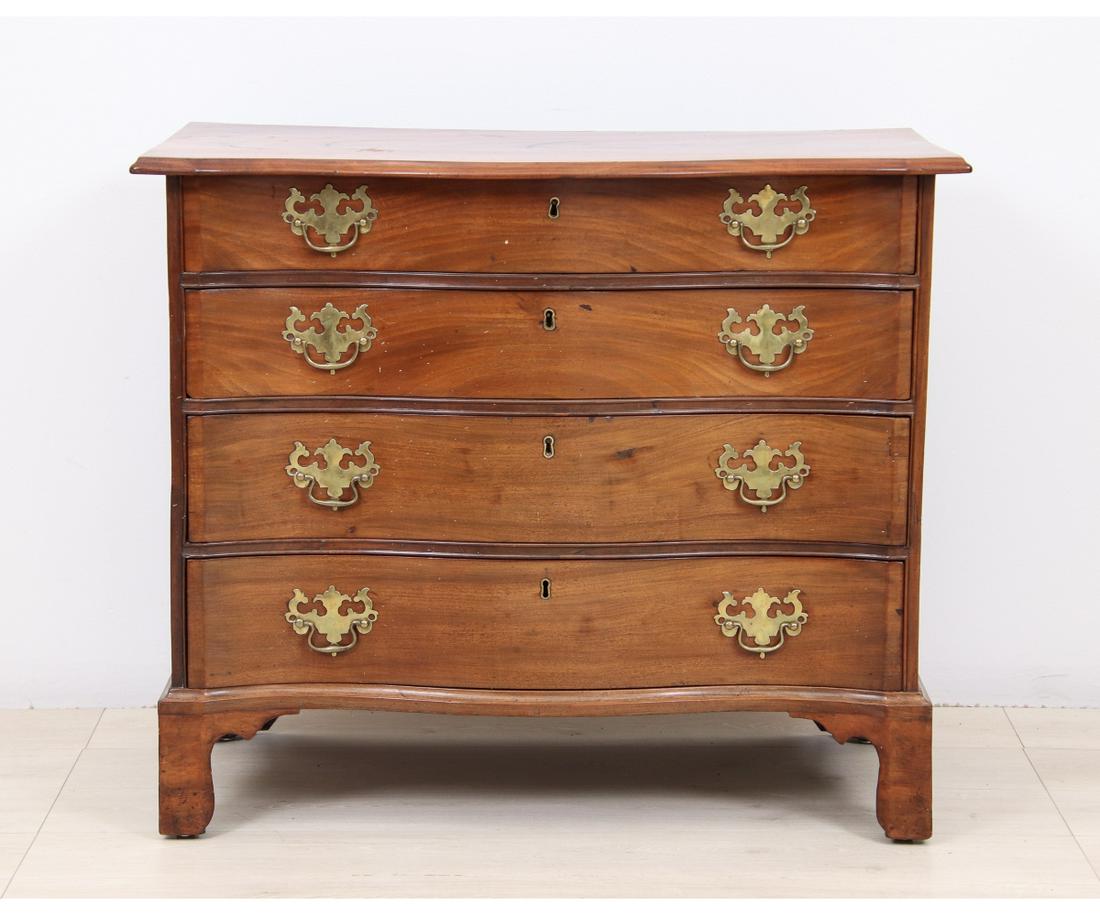 NEW ENGLAND CHIPPENDALE CHEST (1 of 6)