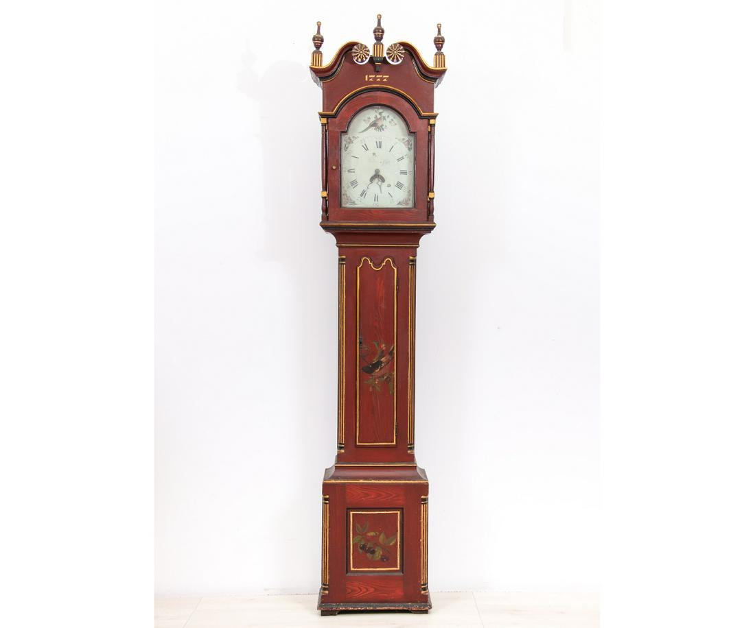 BERKS COUNTY TALL CASE CLOCK (1 of 10)