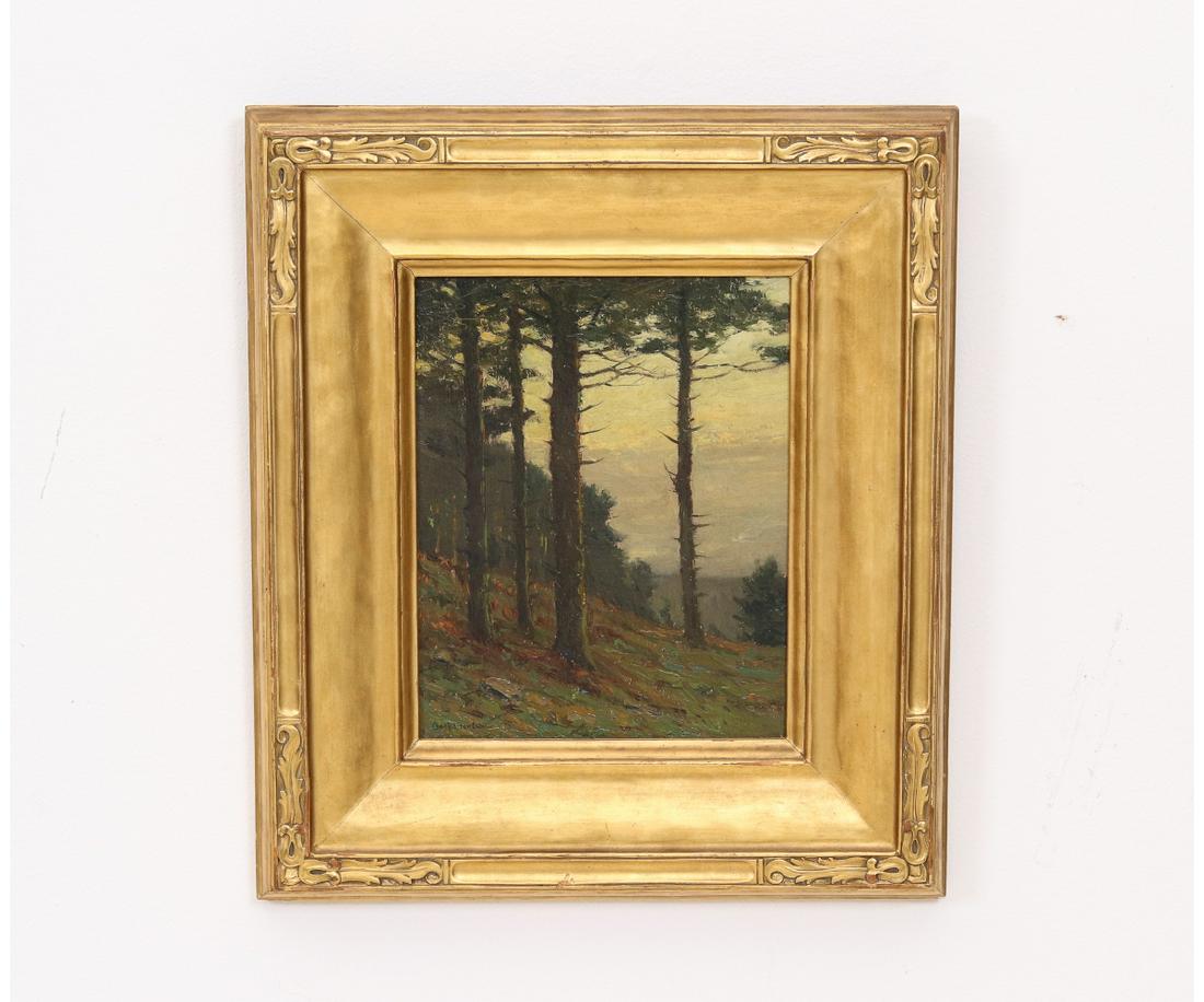 CHARLES WARREN EATON OIL ON BOARD (1 of 4)