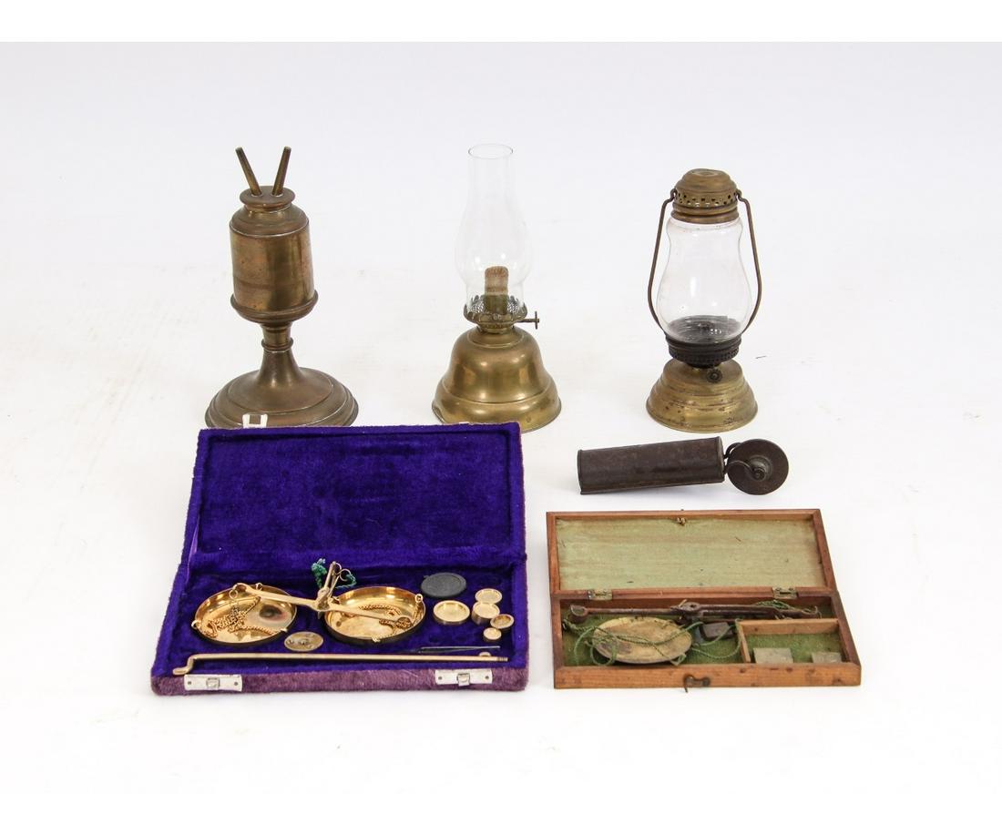 IVES TINDER BOX etc. (1 of 6)