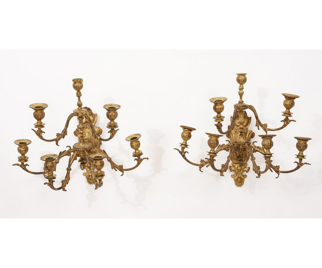 PAIR LOUIS XVI STYLE SCONCES (1 of 6)