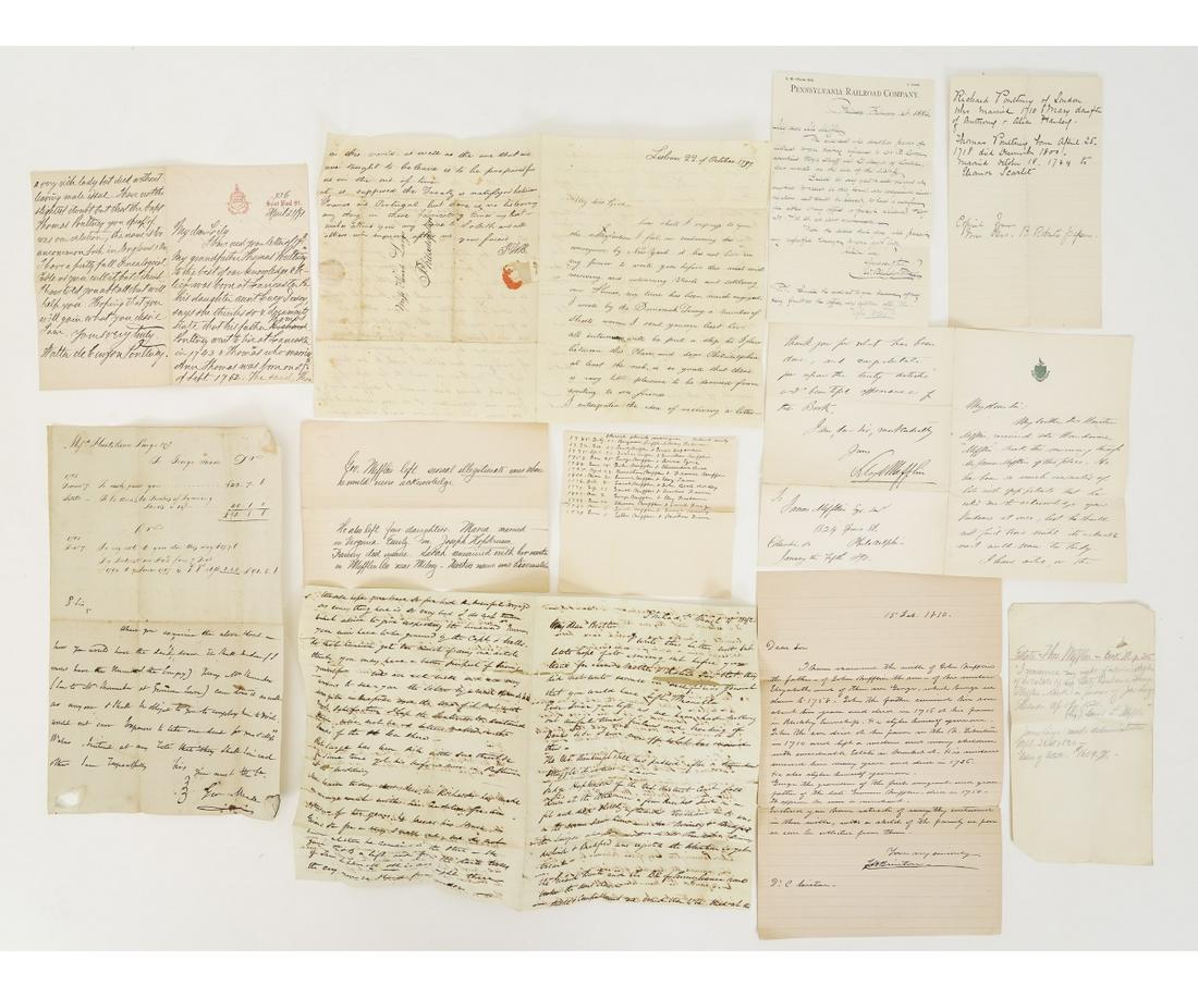 MIFFLIN FAMILY LETTERS (1 of 3)