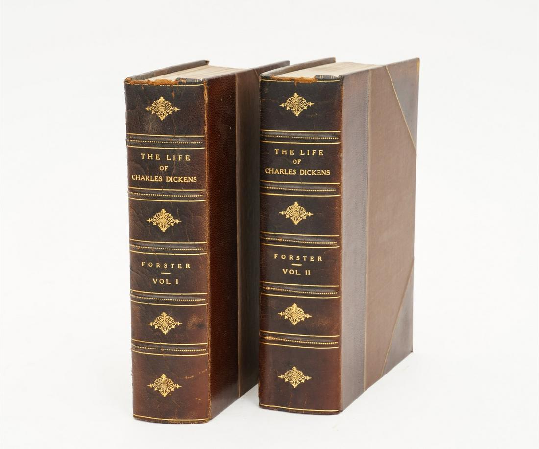 BOOKS: THE LIFE OF CHARLES DICKENS 2 VOLS. (1 of 7)