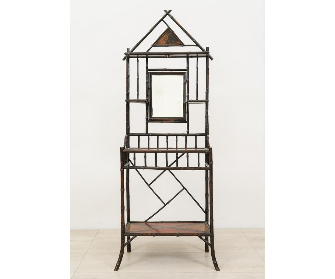 ASIAN STYLE BAMBOO ETAGERE (1 of 7)