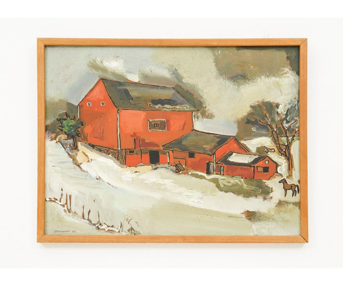 STERLING BOYD STRAUSER OIL ON MASONITE (1 of 3)