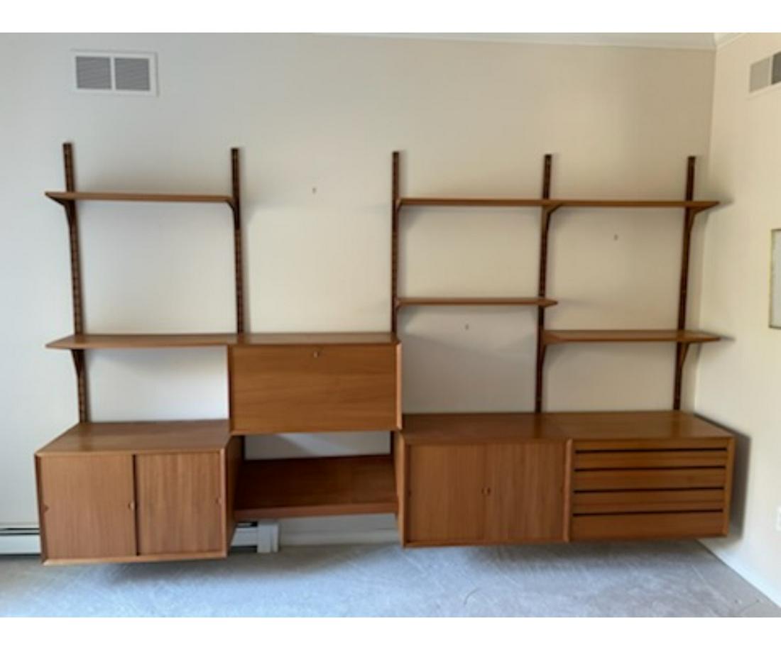 DANISH MODERN TEAK WALL CABINETS (1 of 4)