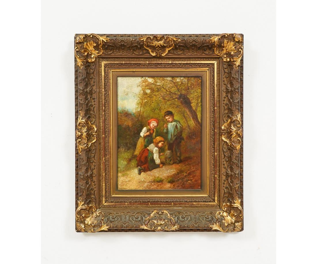 JAMES CRAWFORD THOM OIL ON CANVAS (1 of 3)