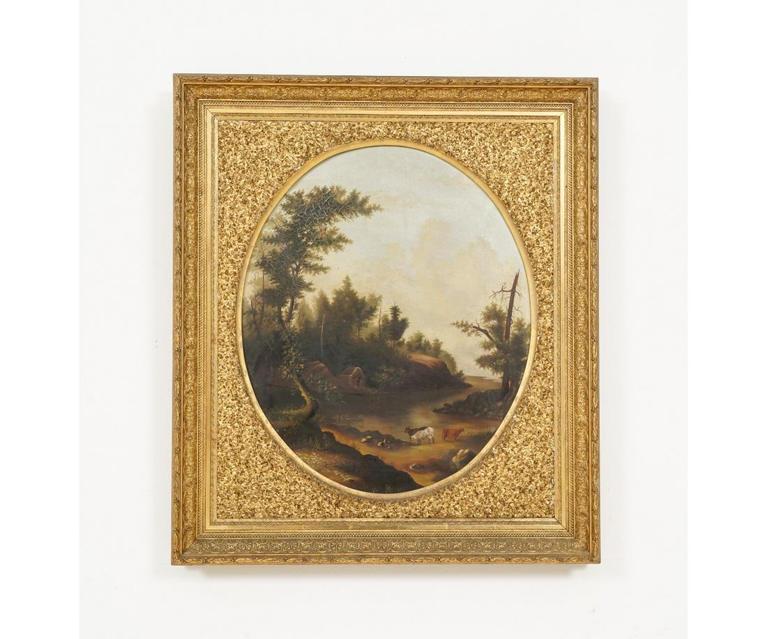 VICTORIAN OIL ON CANVAS (1 of 4)