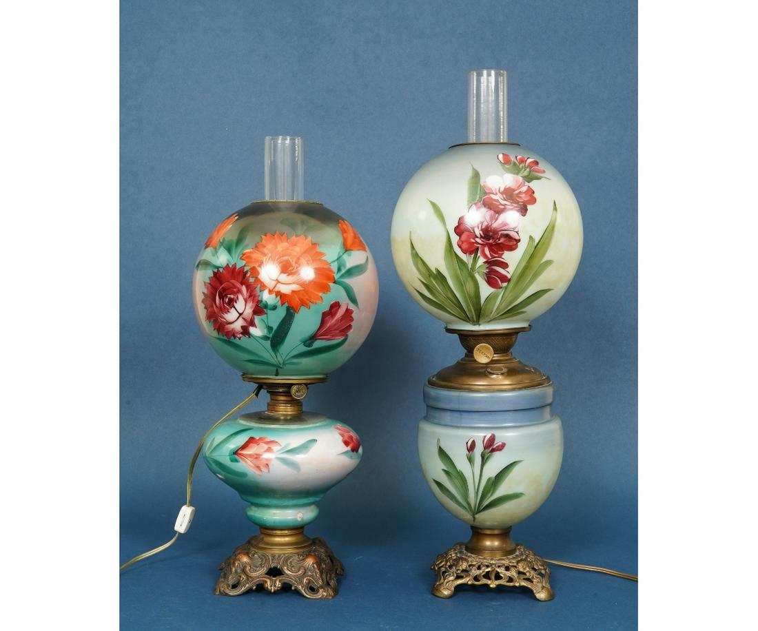 TWO GONE WITH THE WIND LAMPS (1 of 5)