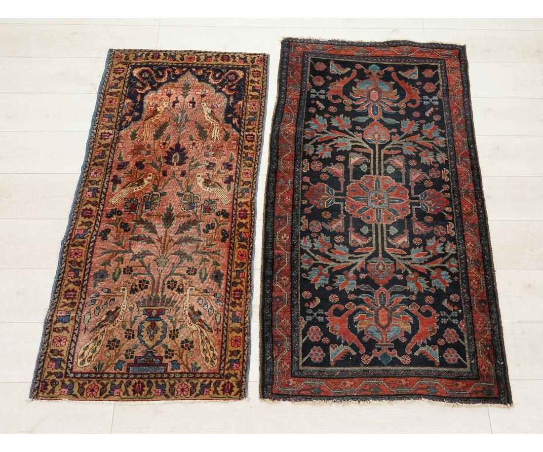 TWO SAROUK HALL RUNNERS (1 of 5)