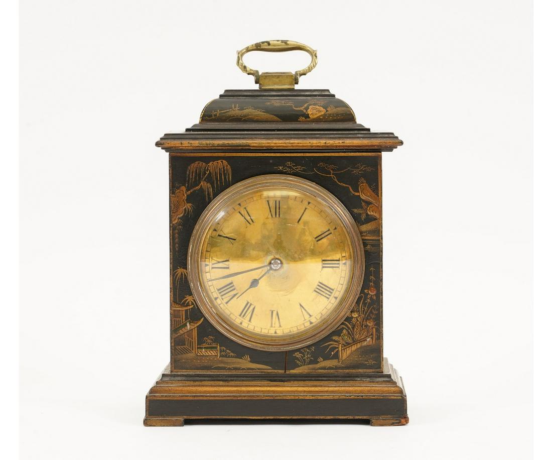 DIMINUTIVE FRENCH BRACKET CLOCK (1 of 9)