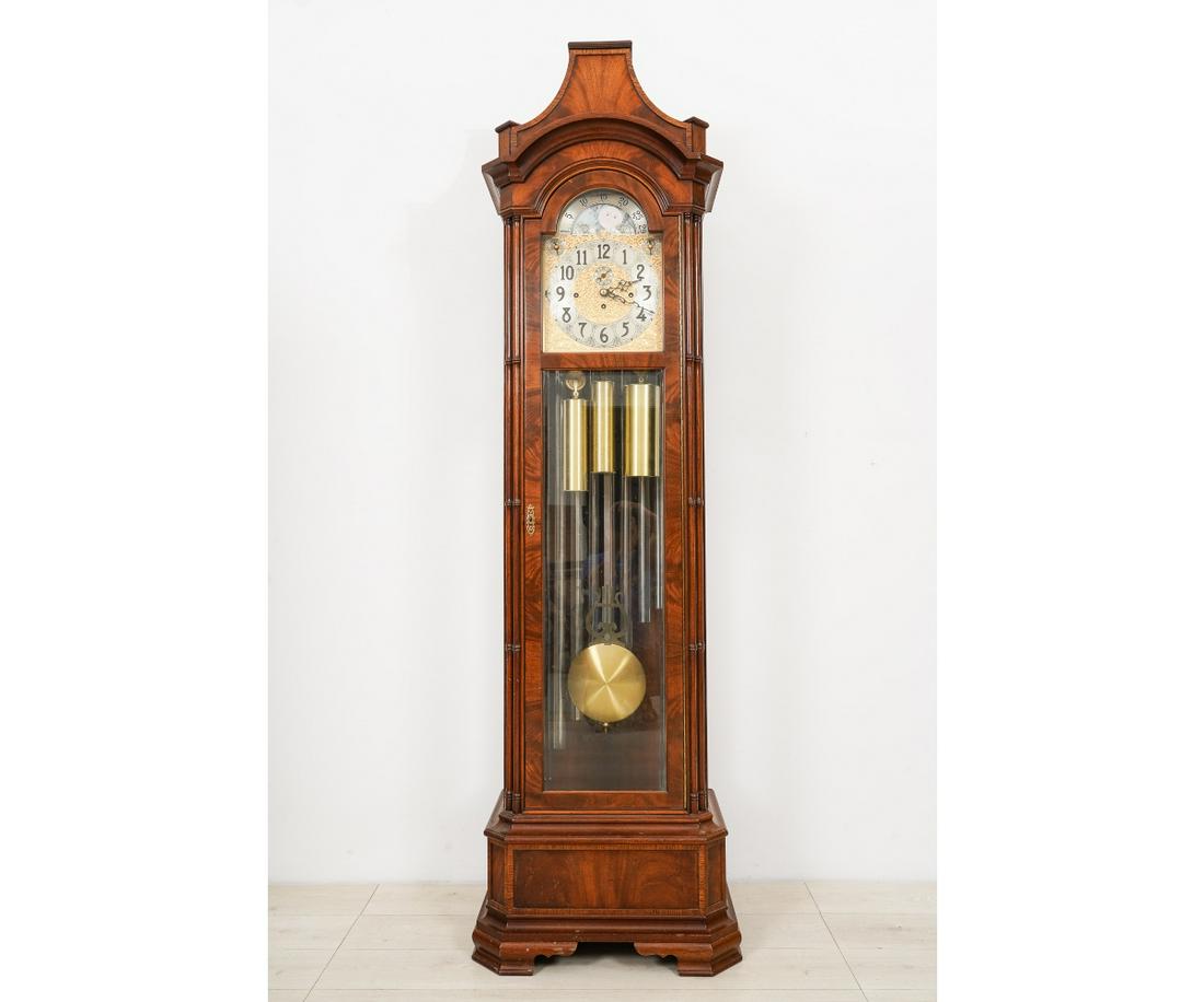 HERSCHEDE TALL CASE CLOCK (1 of 8)