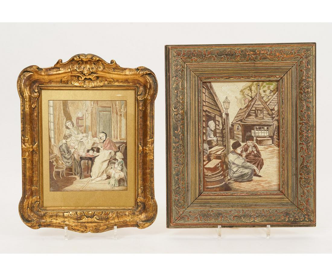 ENGLISH SILK NEEDLEWORK (1 of 4)