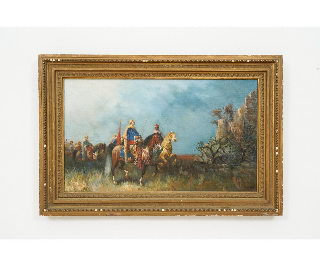 CARL CALUSD OIL ON CANVAS (1 of 5)