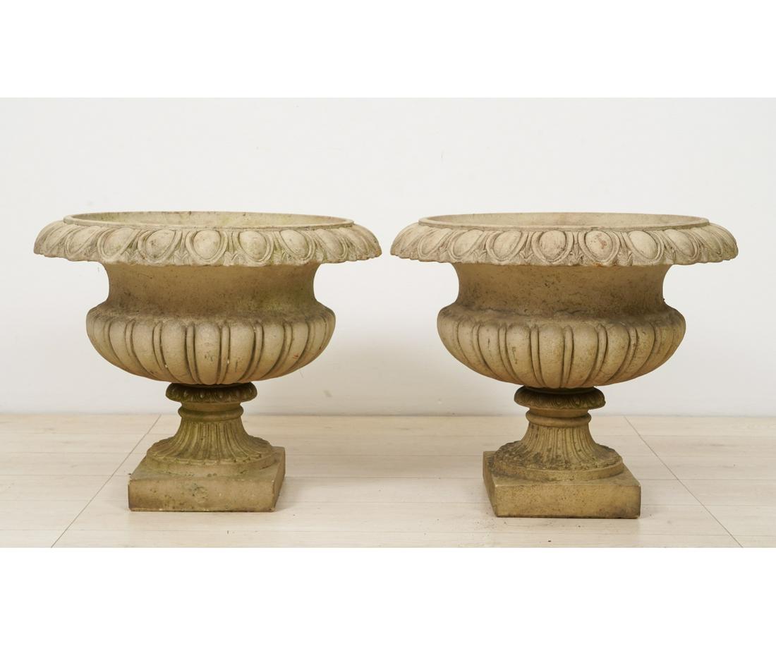 PAIR OF GALLOWAY GARDEN PLANTERS (1 of 9)