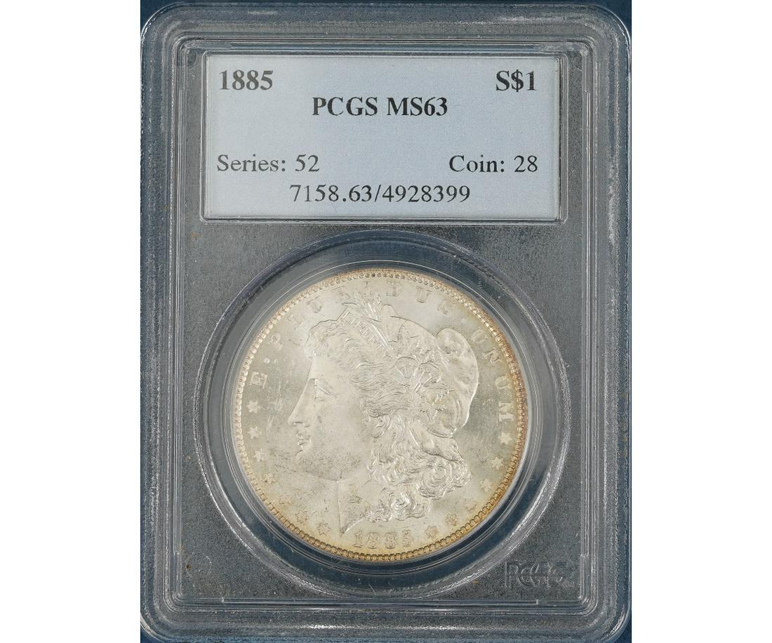 1885 MORGAN SILVER DOLLAR (1 of 4)