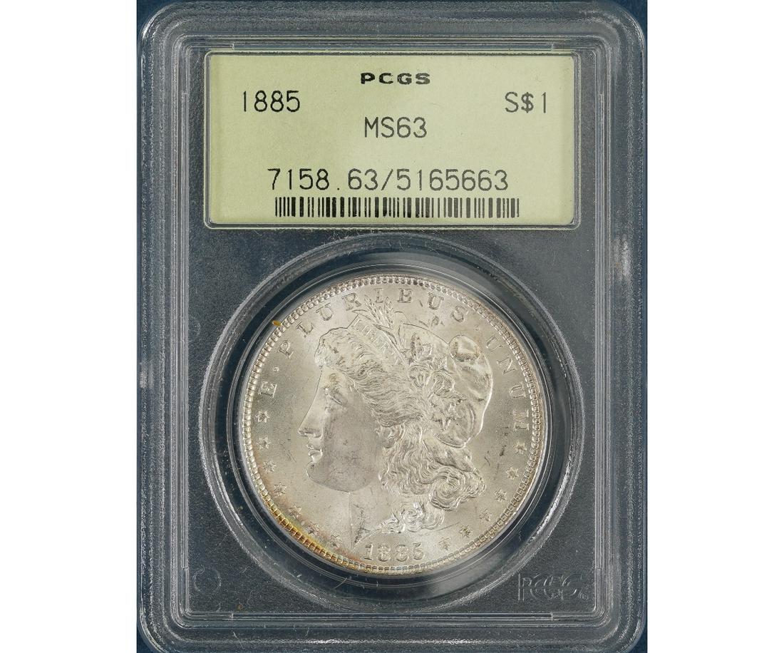 1885 MORGAN SILVER DOLLAR (1 of 5)