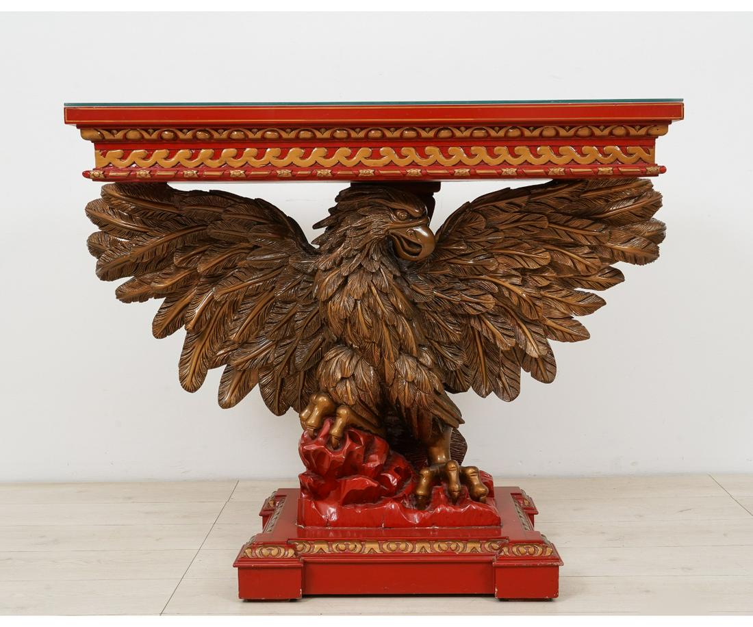 CARVED EAGLE PIER TABLE (1 of 12)
